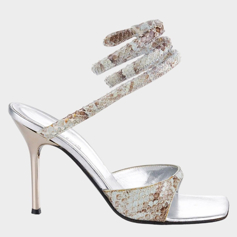 Giuseppe Zanotti Ankle Wrap Sandals Size 39